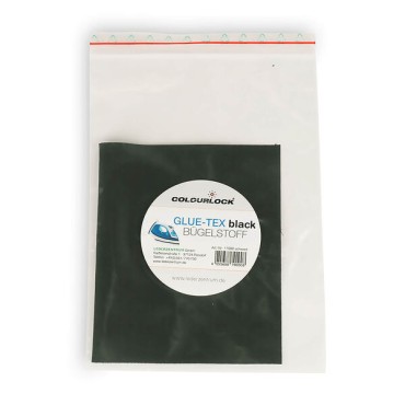 GLUE-TEX IRONING FABRIC BLACK термо-ткань для ремонта кожи чёрная