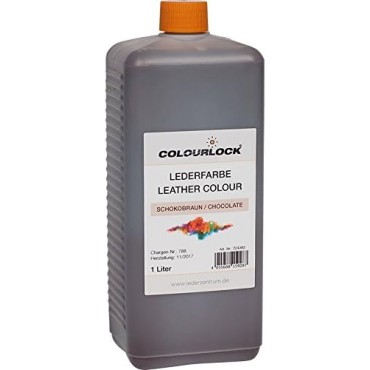 LEATHER COLOUR CHOCOLATE краска для кожи коричневый цвет 1л