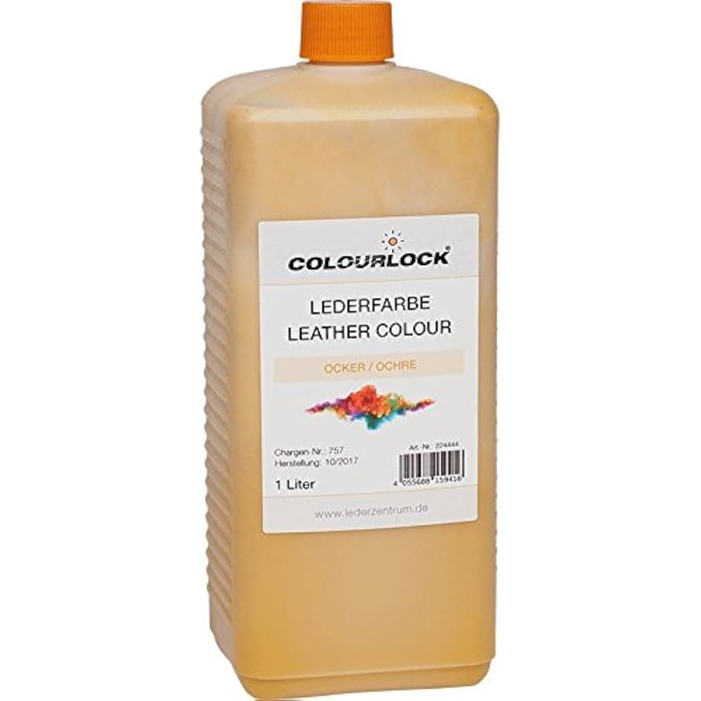 LEATHER COLOUR OCHRE краска для кожи охра 1л