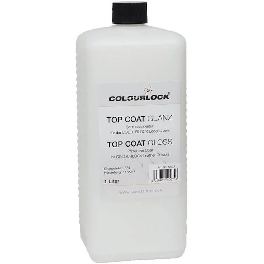 TOP COAT GLOSS глянцевый лак для кожи 1 л