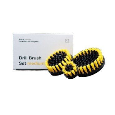 НАБОР ЩЕТОК ДЛЯ ОЧИСТКИ ПОВЕРХНОСТЕЙ DRILL BRUSH SET MEDIUM