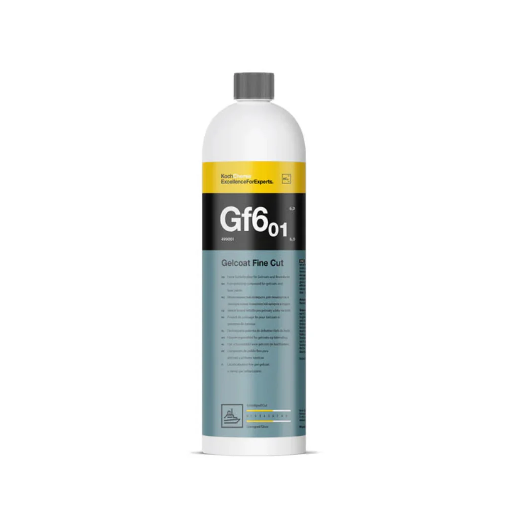 ФИНИШНАЯ ПОЛИРОВКА ДЛЯ GELCOAT И КРАСКИ ЛОДОК-KCxMARINE -Gf 6.01-GELCOAT FINE CUT