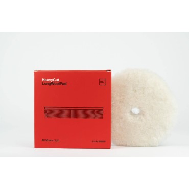 ПОЛИРОВАЛЬНЫЙ ДИСК ИЗ ОВЕЧЬЕЙ ШЕРСТИ D135 - HEAVY CUT LONG WOOL PAD D135
