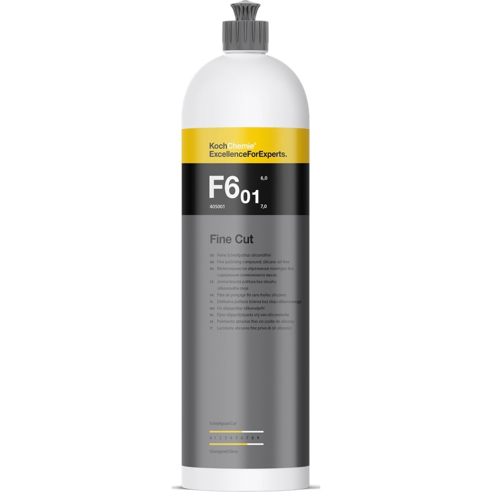 ПОЛИРОВАЛЬНАЯ ПАСТА  ДЛЯ КУЗОВА F6.01 1 Л - FINE CUT F6.01 1L
