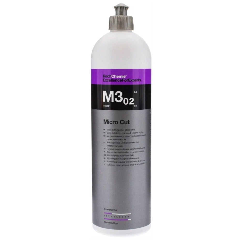 ПОЛИРОВАЛЬНАЯ ПАСТА M3.02 1 Л - MICRO CUT M3.02 1L