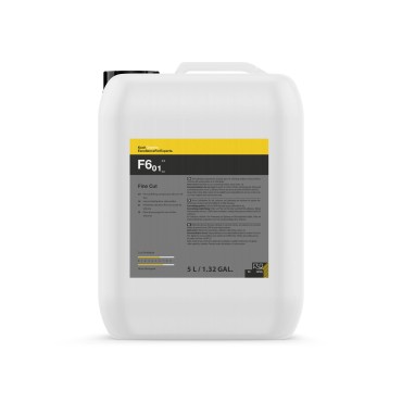 ПОЛИРОВАЛЬНАЯ ПАСТА ДЛЯ КУЗОВА F6.01 5 Л - FINE CUT F6.01 5L