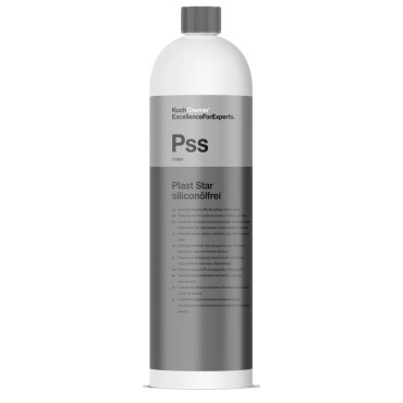 Раствор для ухода за внешним пластиком, 1 л - PLAST STAR SILICONOLFREI 1Л