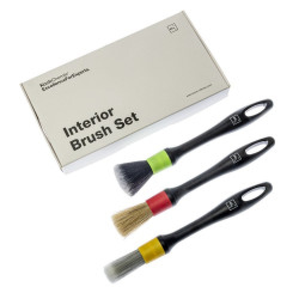 НАБОР КИСТОЧЕК ДЛЯ САЛОНА АВТО - INTERIOR BRUSH SET