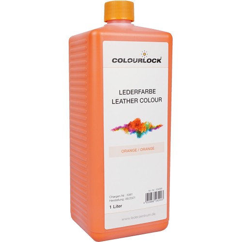 Leather Colour Orange 1L