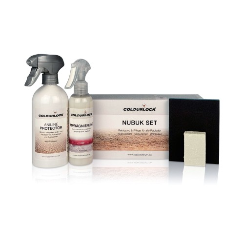 Nubuck and Suede Care Set, set pentru îngrijirea nubucului și suedei