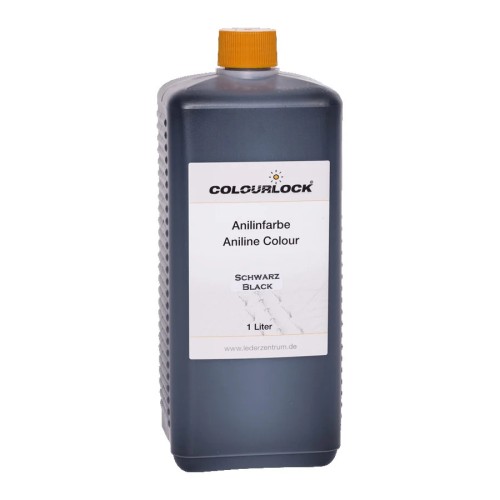 Aniline Colour Black 1L, vopsea pentru piele anilină negru