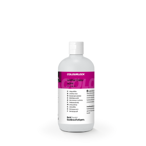 Leather Colour Ochre 0.25L