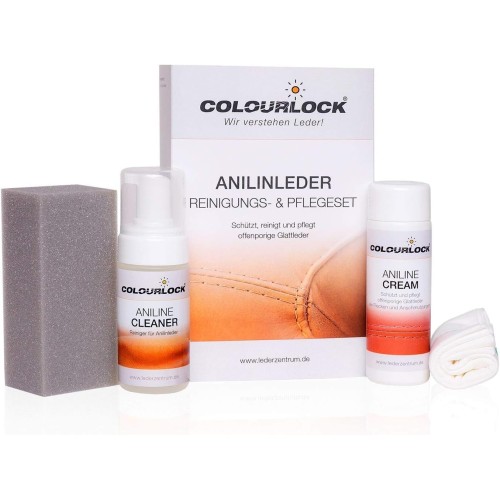 Aniline Clean & Care Kit, set pentru îngrijirea pielii anilină