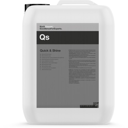 Quick & Shine 10L, curățare rapidă și luciu