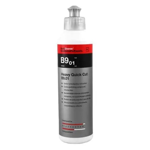 Pastă de polisare pentru caroserie Koch-Chemie Heavy Quick Cut B9.01, 250 ml