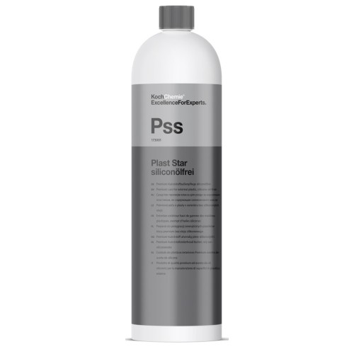 Plast Star Silicone 1L, Dressing Pentru Plastic Și Cauciuc Fără Silicon
