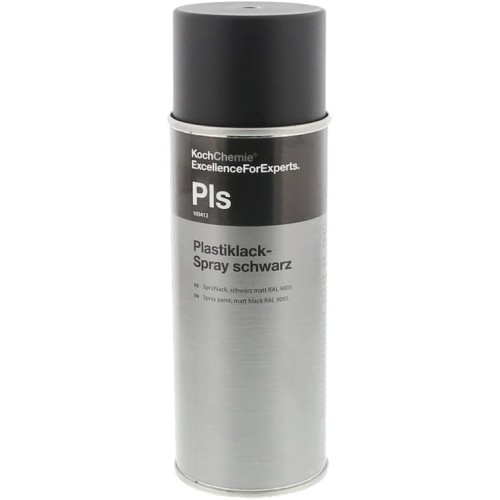 Plasticklack Spray Schwarz 0.4L