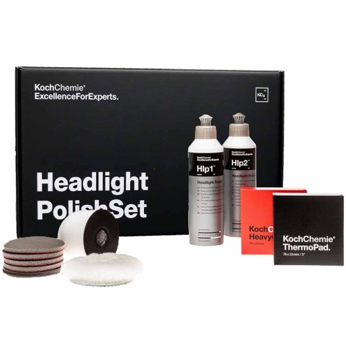 SET PENTRU LUSTRUIREA FARURILOR Headlight Polish Set